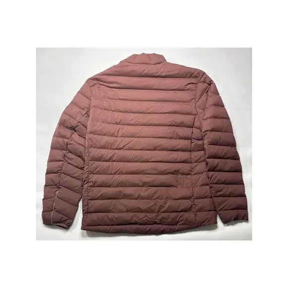 NWOT Lululemon Men's Long Sleeve Brown Goose Down Puffer Jacket - Size XL - Picture 2 of 5